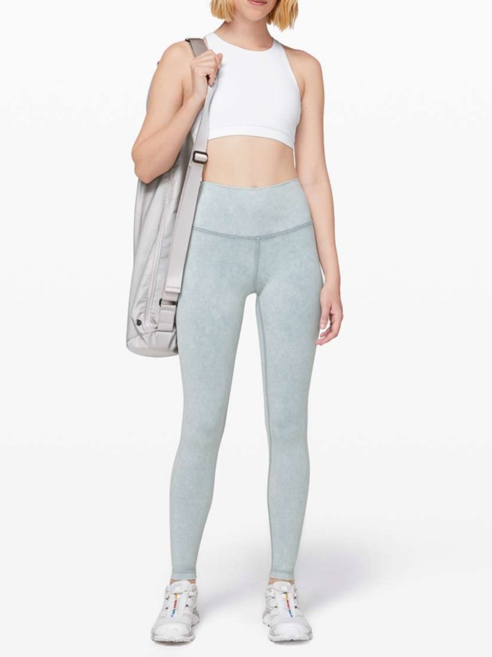 Lululemon Wunder Under High-Rise Tight *Snow Washed 28" size 4 Washed Chambray